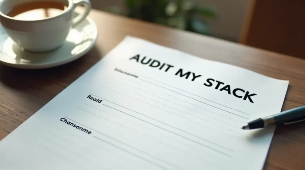 Supplement Audit Template (PDF)